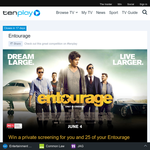 Win a private screening of 'Entourage' for you & 25 of your friends!