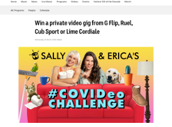 Win a private video gig!