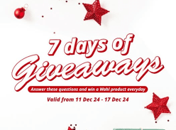 Win a Prize from 7 Days of Christmas Giveaways