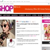 Win a prize pack from Ice Online & Isson!  - Shop Til You Drop!