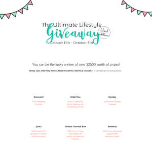 Win a Prize Pack worth $2,500