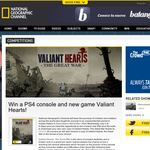 Win a PS4 console & new game 'Valiant Hearts'!