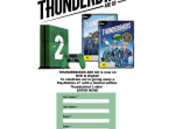Win a PS4 with a limited edition Thunderbird 2 skin!