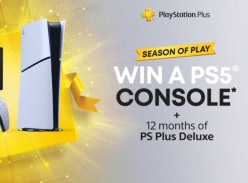 Win a PS5 Console and 12-Month Playstation Plus Deluxe Subscription