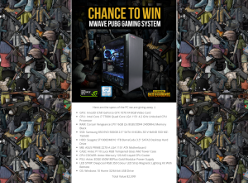 Win a PUBG-Themed Gaming PC