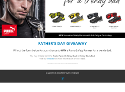 Win a Puma Safety Runner for a trendy dad