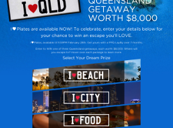 Win a Queensland getaway worth $8,000! (QLD Residents ONLY)