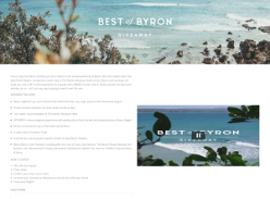 Win a quintessential trip to Byron with return flights within the Asia-Pacific Region