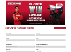Win a Racing Simulator worth over $12,000!