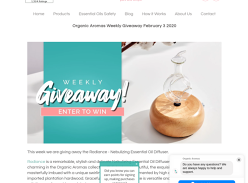 Win a Radiance Light Nebulizing Diffuser