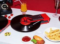Win a Rare Audio-Technica Sound Burger Portable Turntable