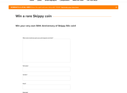 Win a rare Skippy coin!