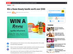 Win a RAWW Beauty Bundle