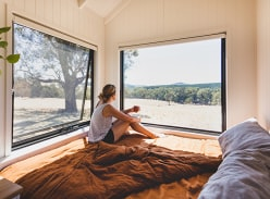 Win a Recharge at an off-Grid Tiny House, Then Take The Cosiness Home with a Set of Pure French Linen Bedding