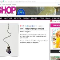 Win a Red Sky At Night necklace!
