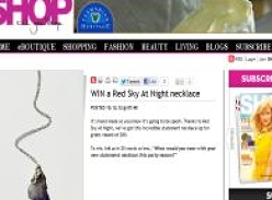 Win a Red Sky At Night necklace!