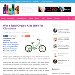 Win a Reid Cycles kids' bike!