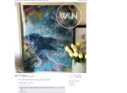 Win a Resin Artwork from Mimi Arthouse