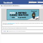 Win a retro Casio watch!
