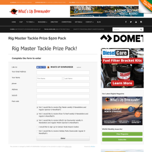 Win a Rig Master Tackle Prize Pack
