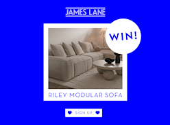 Win a Riley Modular Sofa