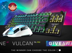 Win a ROCCAT Vulkan TKL Pro Keyboard and ROCCAT Kone XP Mouse