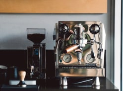 Win a Rocket Giotto V Machine, Eureka Mignon Specialita Grinder and 1-Year Dimattina Coffee Subscription