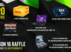 Win a ROG Strix Scar 12th Gen Intel Core i9 Laptop or 1 of 9 Minor Prizes