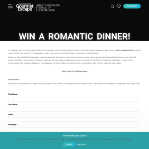Win a Romantic dinner