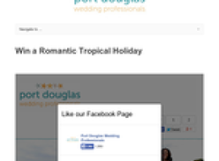 Win a romantic tropical holiday!