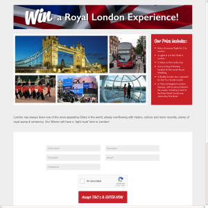 Win a Royal London Experience
