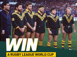 Win a Rugby League World Cup Supporters Tour Package for Two or Signed Jersey