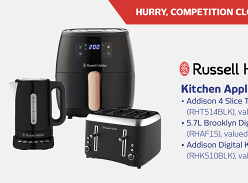 Win a Russell Hobbs Kitchen Appliance Pack