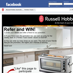 Win a Russell Hobbs 'Perfect Toast' toaster!