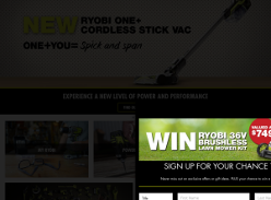 Win a Ryobi 36V Brushless Lawn Mower Kit