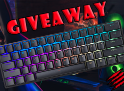 Win a S.T.R.I.K.E. 6 60% RGB Mechanical Keyboard