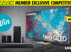 Win a Samsung 75” QN85A Neo QLED 4K TV & Sound Bar