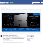 Win a Samsung 840 EVO 250GB hard drive!