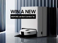 Win a Samsung Bespoke Jet Bot Combo AI Vacuum