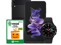 Win a Samsung Galaxy Flip3 5G and Samsung Galaxy Watch 4 Prize Bundle