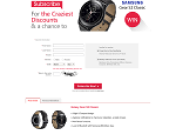 Win a Samsung Galaxy Gear S2 Classic Smartwatch Worth $599