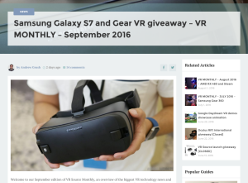 Win a Samsung Galaxy S7 & Gear VR!