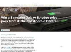 Win a Samsung Galaxy S7 Edge + MORE!