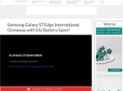 Win a Samsung Galaxy S7 Edge with DU battery saver!