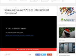 Win a Samsung Galaxy S7 Edge!