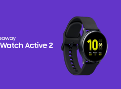 Win a Samsung Galaxy Watch Active 2