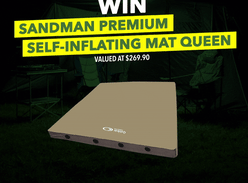 Win a Sandman Premium Self-Inflating Mat Queen