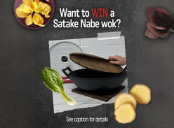 Win a Satake Nabe Wok