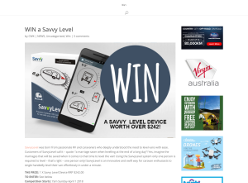 Win a Savvy Level