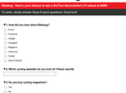Win a Sci'Con Aerocomfort 2.0 valued at $469!